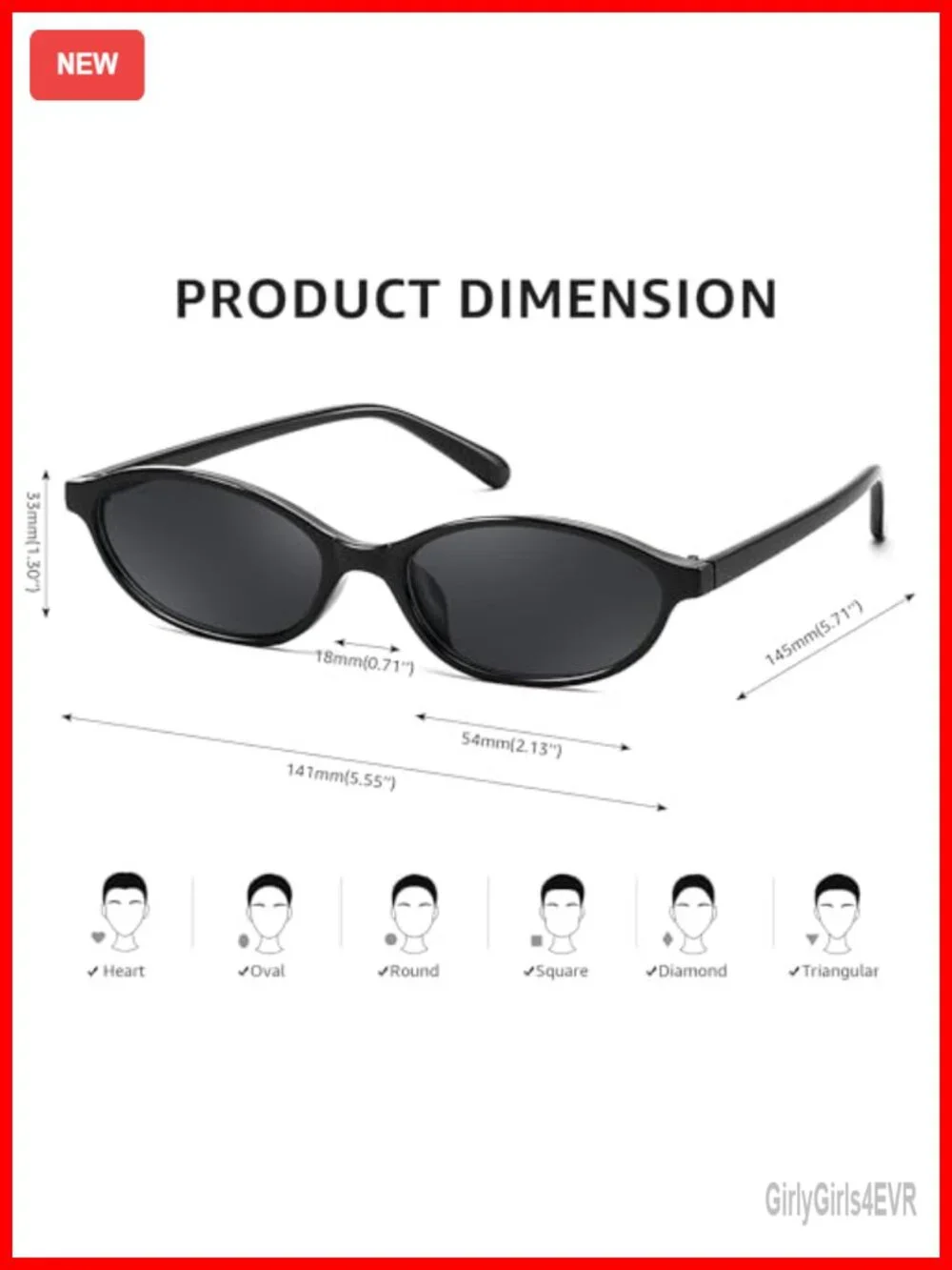 Retro Oval Cat Eye Sunglasses Women UV400 Protection Lightweight Trendy Y2K